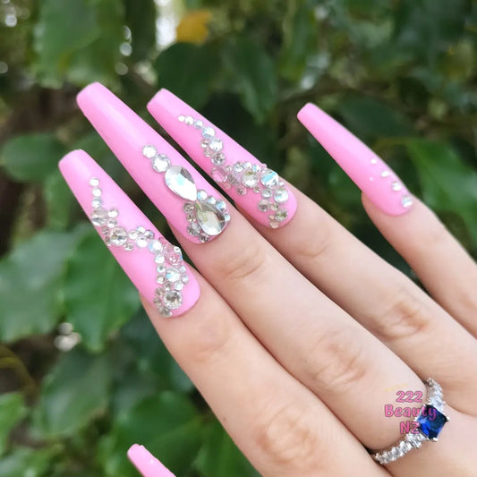 Dripping in pink diamonds - Medium