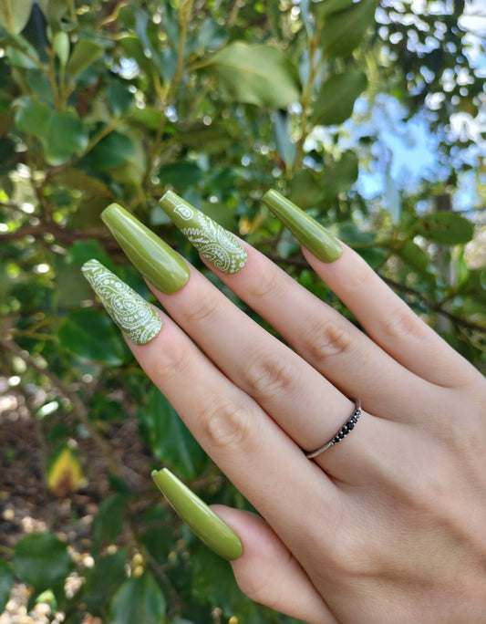 Green Bandana - Medium